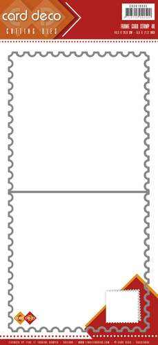 Card Deco - Stanzschablone - Karten - Briefmarke 