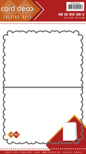 Card Deco - Stanzschablone - Karten - FANTASY CURVES A5 