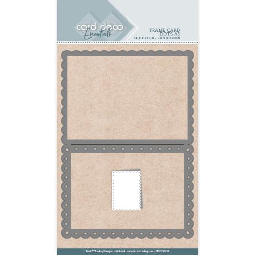 Card Deco - Stanzschablone - Karten - Punkte Rahmen A5 