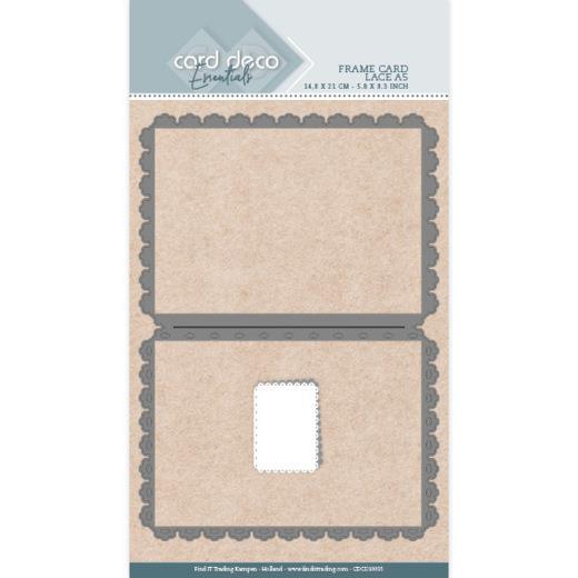 Card Deco - Stanzschablone - Karten - Spitze Rahmen A5 