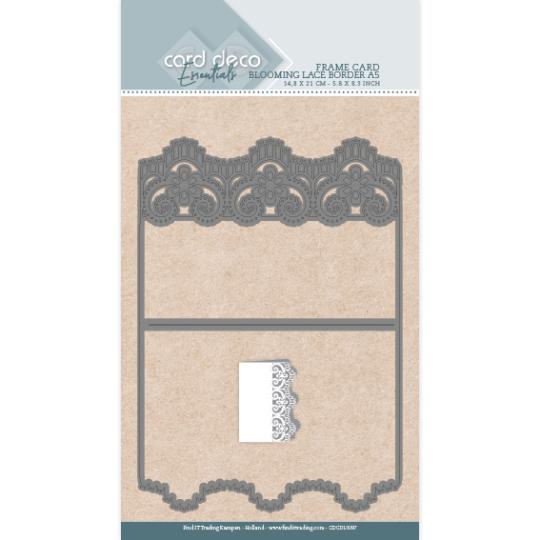 Card Deco - Stanzschablone - Karten - Spitzen Borde A5 