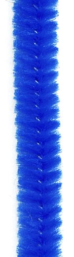 Chenilledraht Ø 8mm 10 Stück / a 50cm lang Blau Blau
