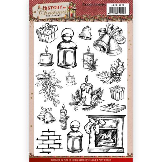 Clearstempel A5 - Amy Design - History of Christmas 