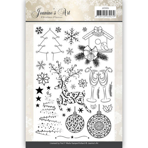 Clearstempel A5 - Jeaninnes Art - Christmas Classics 