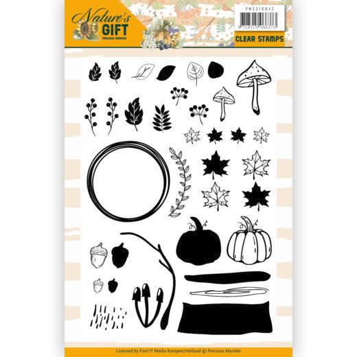 Clearstempel A5 - Precious Marieke - Nature's Gift - Herbst 