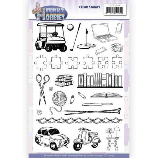Clearstempel A5 - Yvonne Creations - Funky Hobbies 
