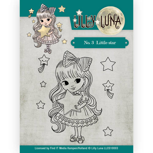 Clearstempel A7 - Lilly Luna - No. 3 Little Star 