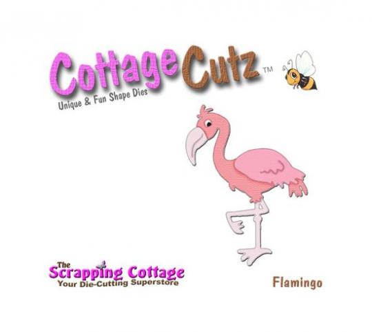 CottageCutz Stanzschablone Flamingo 