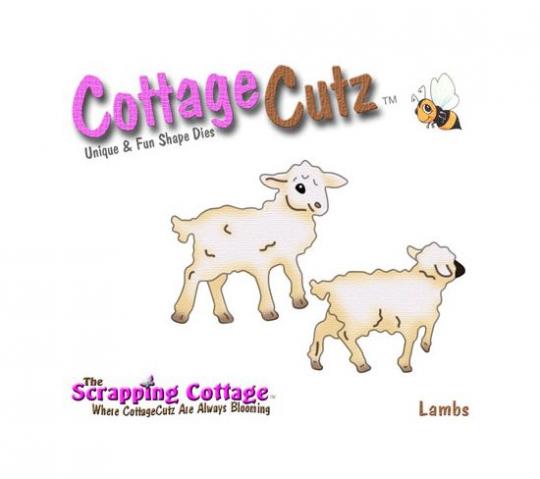 CottageCutz Stanzschablone Lamm 