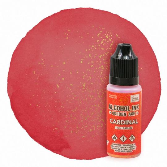 Couture Creations Alcohol Ink Golden Age Tinte - 12ml Cardinal / Rot Cardinal / Rot