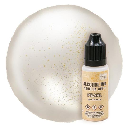 Couture Creations Alcohol Ink Golden Age Tinte - 12ml Pearl / Perlmutt Pearl / Perlmutt