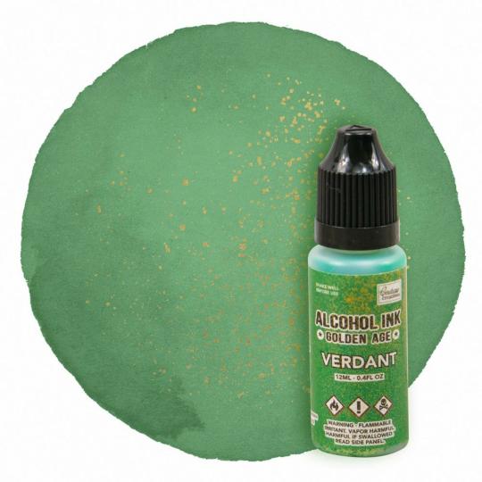 Couture Creations Alcohol Ink Golden Age Tinte - 12ml Verdant / Grün Verdant / Grün
