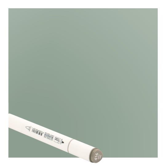Couture Creations Twin Tip Alcohol Ink Marker / Alkohol Tintenstift GREEN GREY / Grüngrau GREEN GREY / Grüngrau