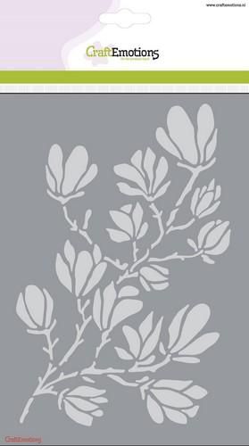 CraftEmotions Mask Stencil / Schablone - Magnolia A5 spring Time 