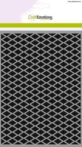 CraftEmotions Mask Stencil / Schablone - Rhombus A5 
