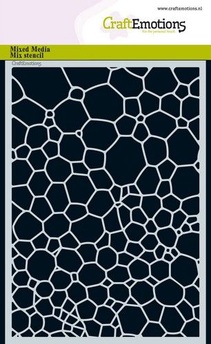 CraftEmotions Mask Stencil / Schablone - Wasserblasen 2 A5 