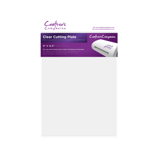 Crafter's Companion Gemini (DIN A4) Zubehör - Durchsichtige Stanzplatte 