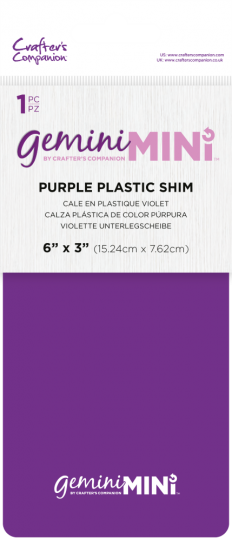 Crafter's Companion Gemini Mini Zubehör - Violette Unterlegplatte 