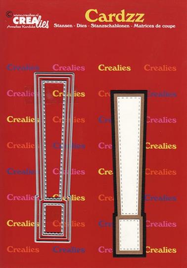 Crealies Cardzz Stanzschablone 3tlg. No.428 - Alphabet - ! - 