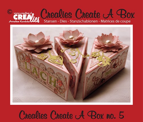 Crealies Create A Box no. 5 Torten Stück 