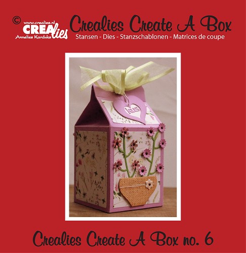 Crealies Create A Box no. 6 Milchpackung 