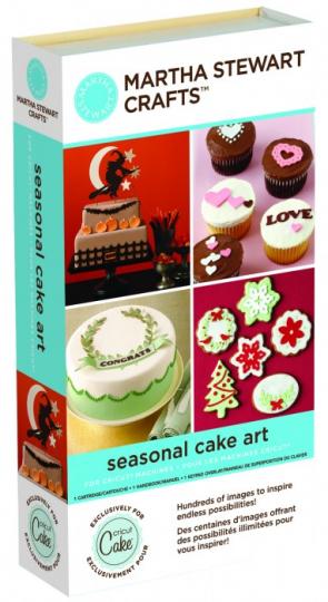Cricut Cartridge Cake Martha Stewart seasonal cake art 