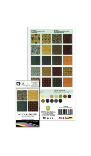 Cricut Cartridge Imagine Hintergrund Muster Mystical Garden 