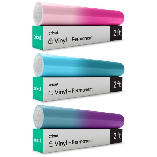 Cricut Color-Changing / Kälte-Farbwechsel Vinyl 30,5x61cm 
