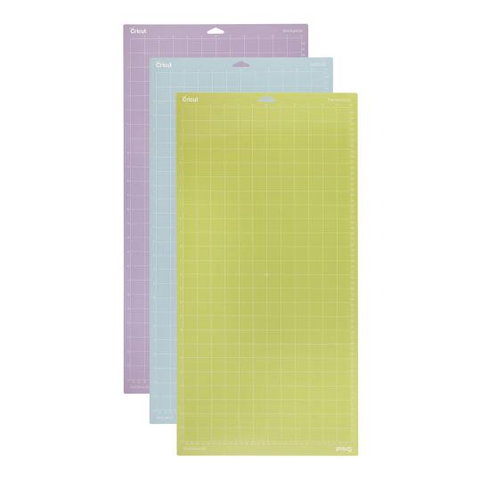 Cricut Schneidematte 3er Set Light, Standard, Strong 30,5x61cm 