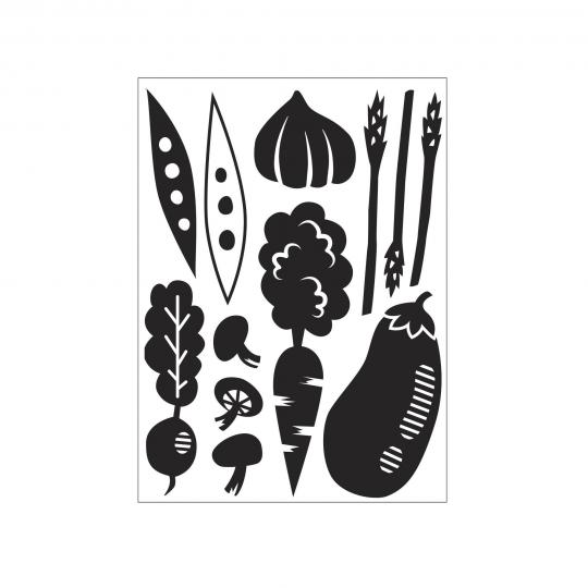 Darice Embossing - Prägeschablone 10,8x14,6cm Gemüse 