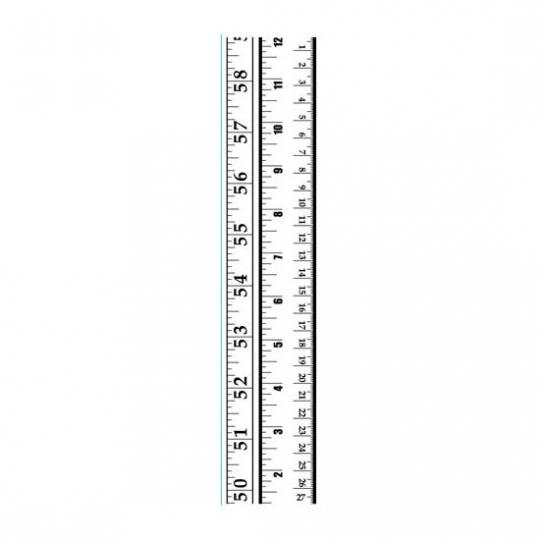 Darice Embossing-Prägeschablone Rulers 6,5x30,5cm 