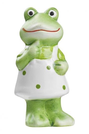 Dekofigur CREApop Frosch Mädchen, ca. 4 x 3 x 8 cm 