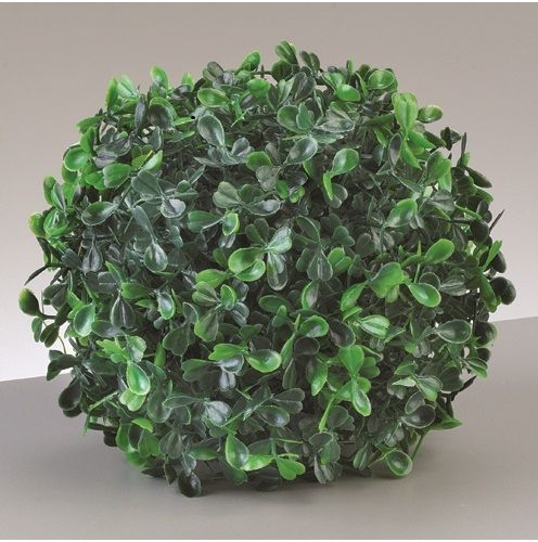 Dekorations Buchskugel grün Ø 13cm 