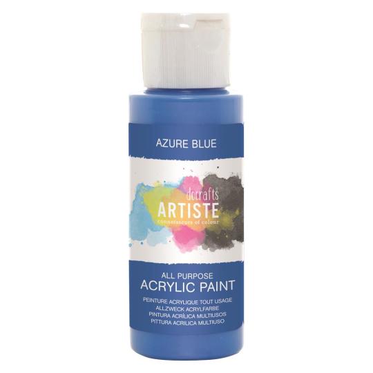 Docrafts Artiste Acrylfarbe 59ml Azurblau Azurblau