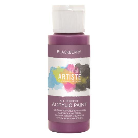 Docrafts Artiste Acrylfarbe 59ml Brombeere Brombeere