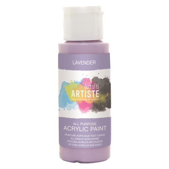 Docrafts Artiste Acrylfarbe 59ml Lavendel Lavendel