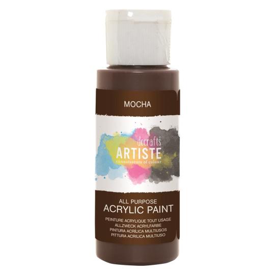 Docrafts Artiste Acrylfarbe 59ml Mokka Mokka