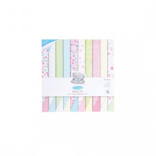 Docrafts Me To You 15X15cm PAPER PACK 160g (50 Blatt) - SPRING CHIC 