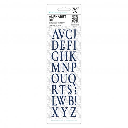 Docrafts Xcut Alphabet Stanzer - Vintage 