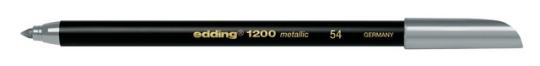 Edding 1200 metallic color 1-3mm Silber Silber