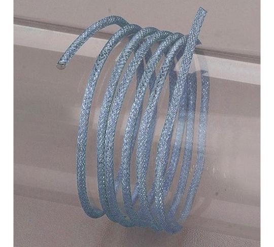 Efco Aludraht Aluminiumdraht Eloxiert Prägung ø 2mm x 2m hellblau hellblau