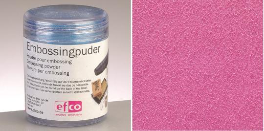 Efco Embossing Pulver 10g pink pink