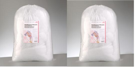 Efco Füllwatte Hochbausch 100% Polyester 2x 1000g im Sparpack 