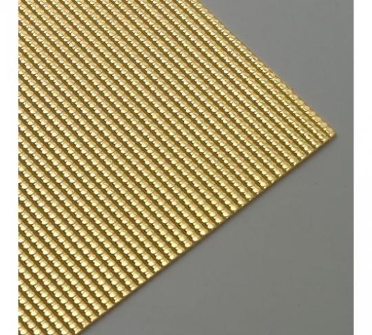 Efco Kerzen - Wachsstreifen Perlen gold 25cm lang x 3mm, 156 St. 