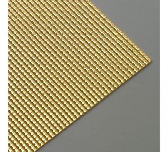 Efco Kerzen - Wachsstreifen Perlen gold 25cm lang x 3mm, 156 St. 