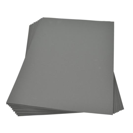 Efco Moosgummiplatte 300x450 x 2mm grau grau