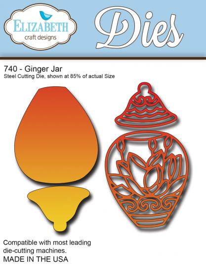 Elizabeth Craft Design Stanzer Ginger Jar 