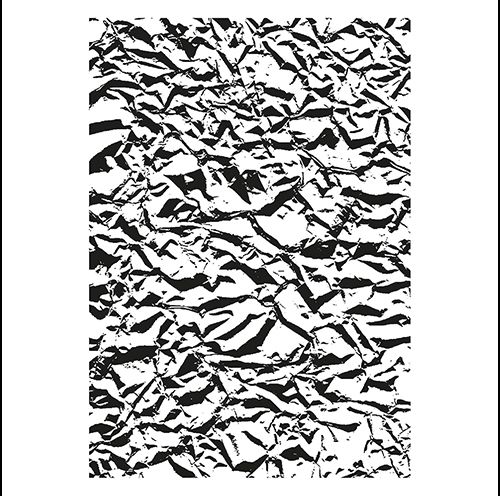 Embossing-Prägefolder/ -schablone Alufolie 10,6x15cm 
