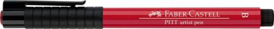 Faber-Castell PITT ARTIST PEN Tuschestift BRUSH -einzeln- 121 geraniumrot hell 121 geraniumrot hell