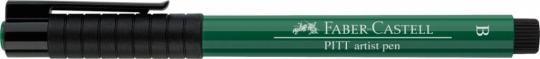 Faber-Castell PITT ARTIST PEN Tuschestift BRUSH -einzeln- 264 phthalogrün dunkel 264 phthalogrün dunkel